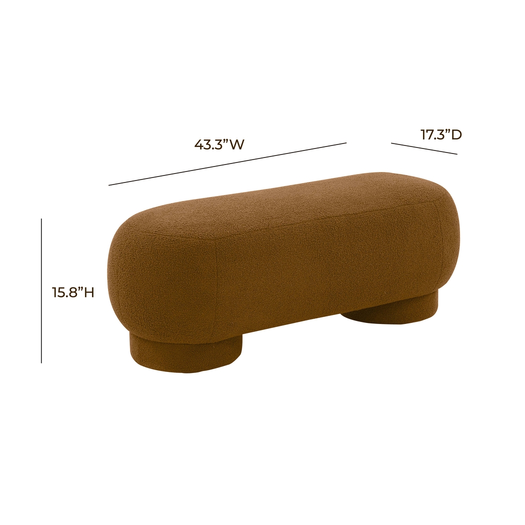 Zacate Brown Ottoman - Thumbnail - Image 6