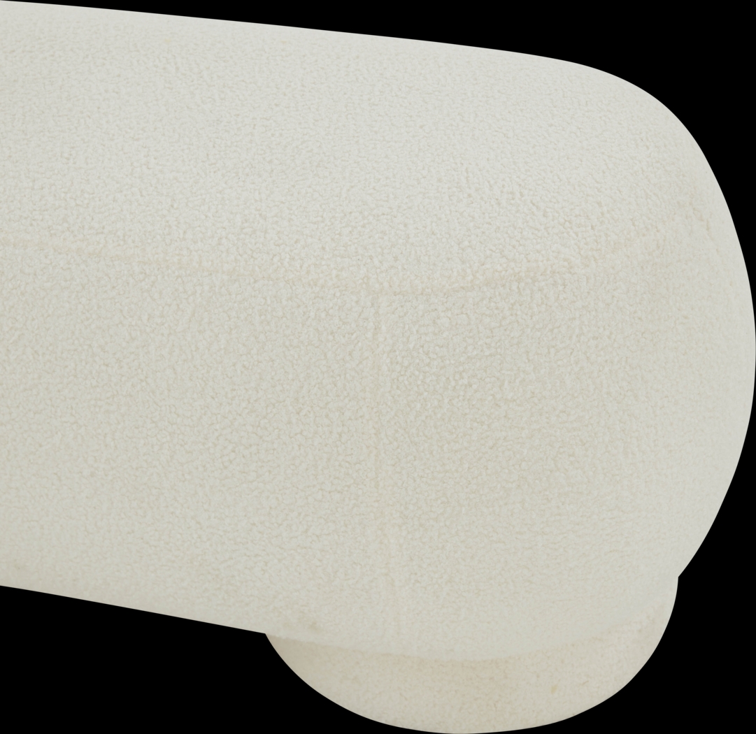 Zacate Cream Ottoman - Thumbnail - Image 4