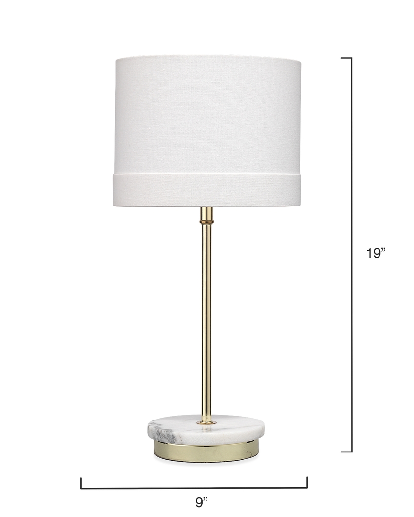 Zade View Brass Lamp - Thumbnail - Image 4