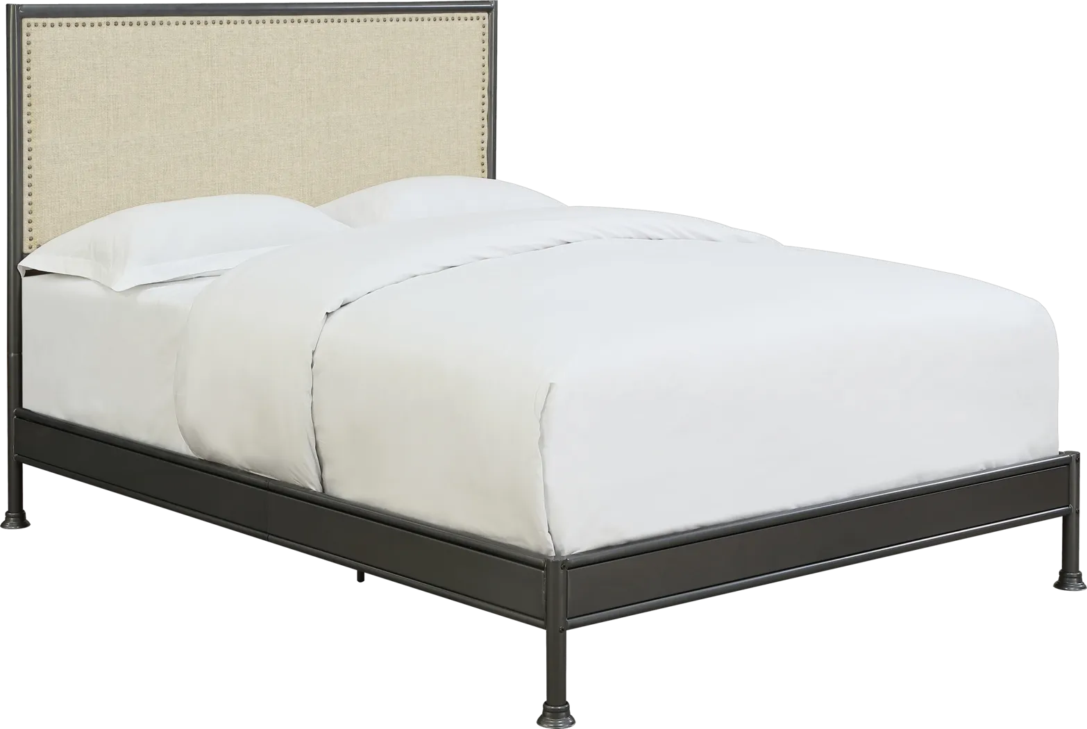 Zadie Sand Queen Panel Bed - Thumbnail - Image 2