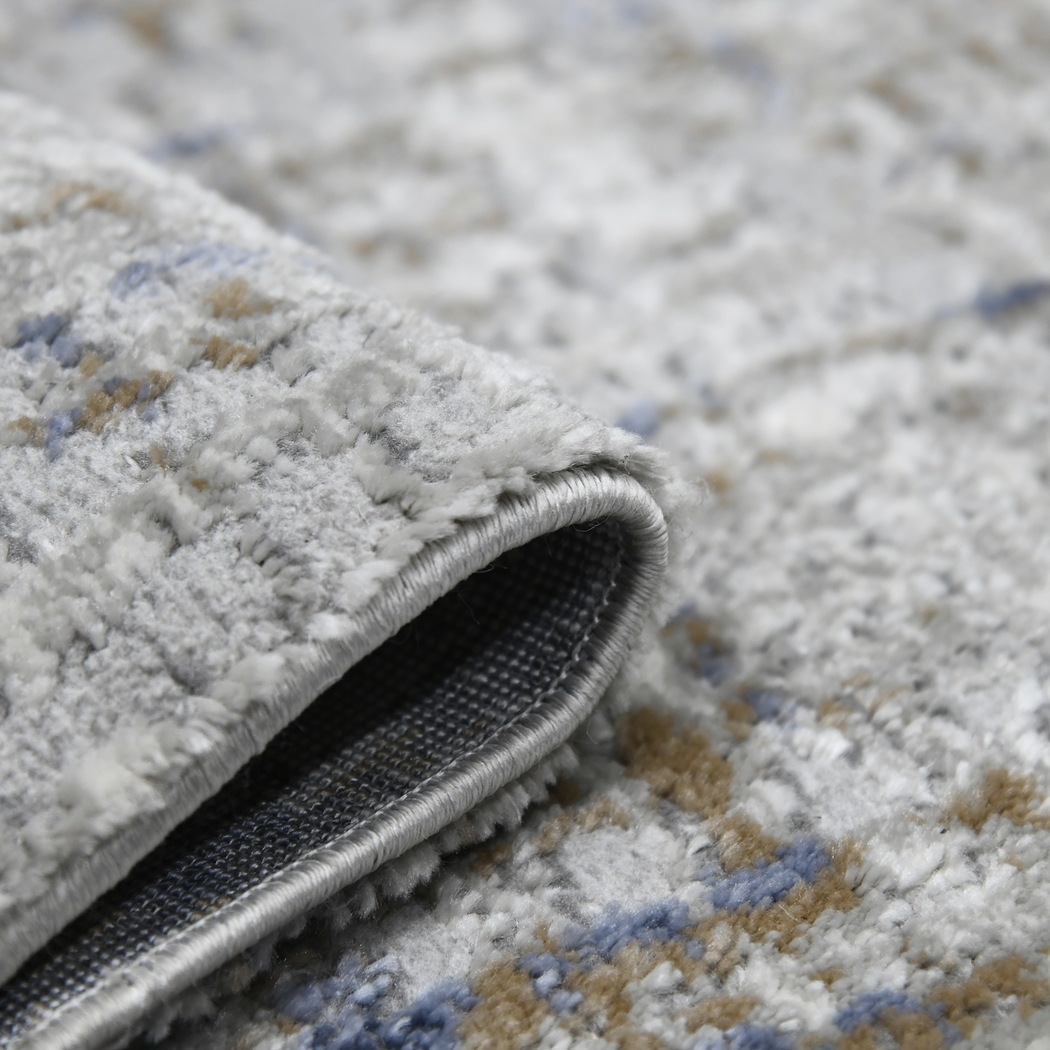 Zaheki Gray/Gold 5'3 x 7'9 Rug - Thumbnail - Image 4