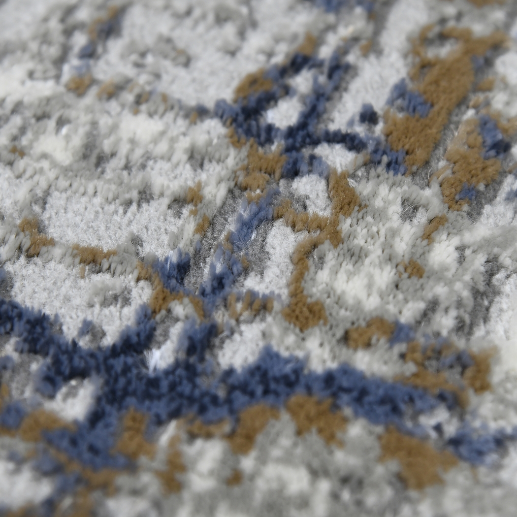 Zaheki Gray/Gold 7'9 x 9'9 Rug - Thumbnail - Image 6