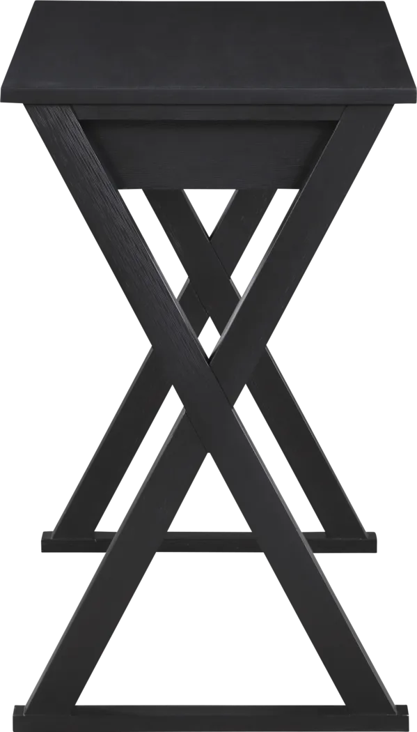 Zaid Black Writing Desk - Thumbnail - Image 5