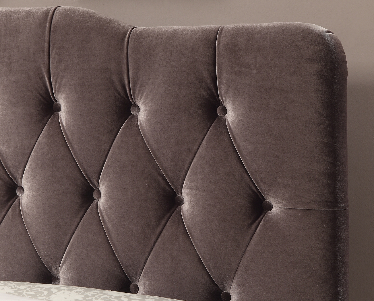 Zailey Slate Queen Upholstered Headboard - Thumbnail - Image 4