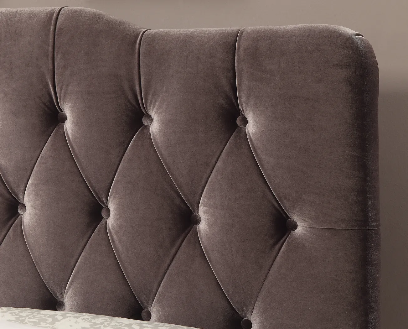 Zailey Slate King Upholstered Headboard - Thumbnail - Image 4