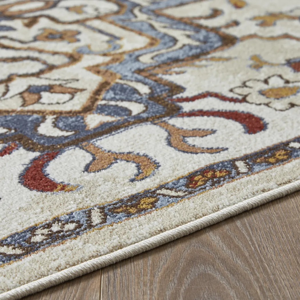 Zailorn Multi 2' x 6'7 Runner Rug - Thumbnail - Image 2