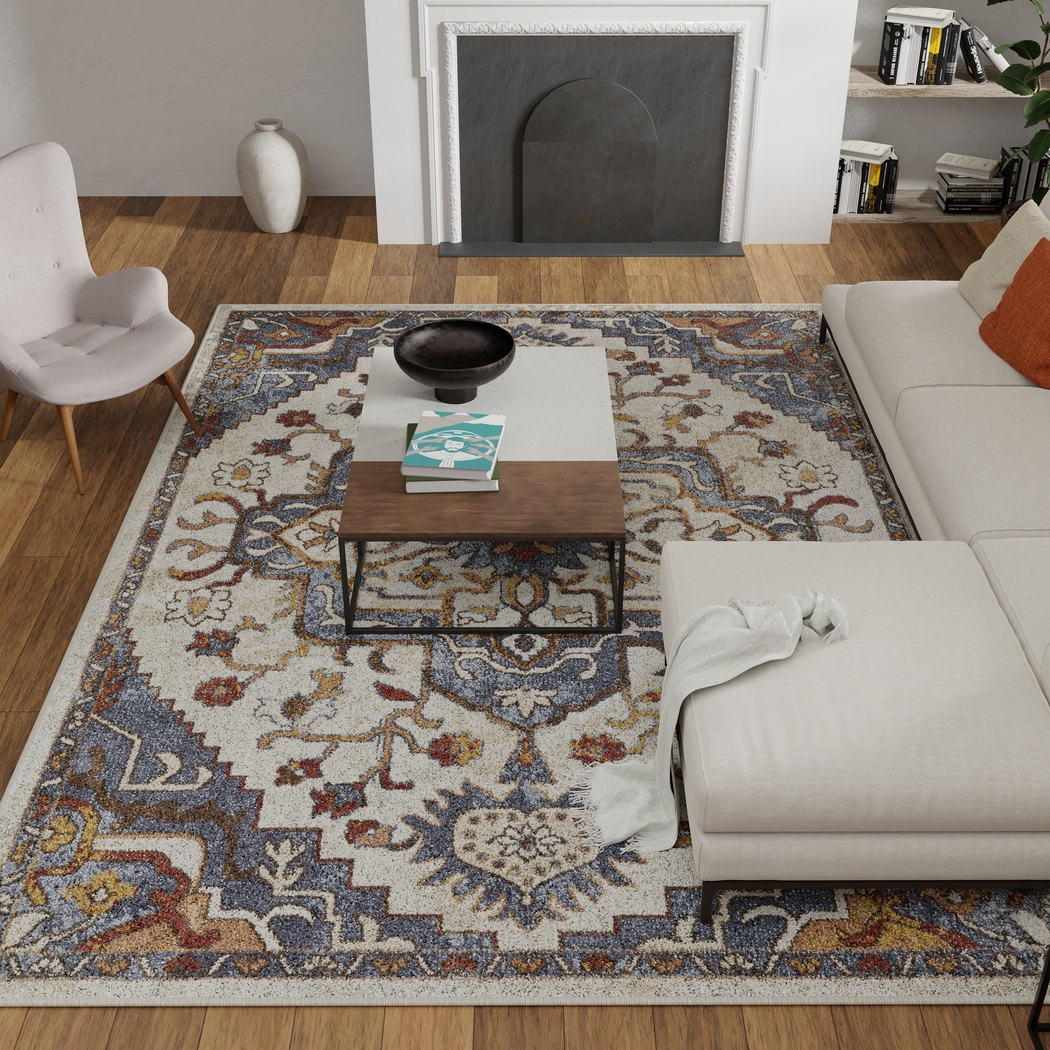 Zailorn Multi 5'3 x 7'3 Area Rug - Thumbnail - Image 2