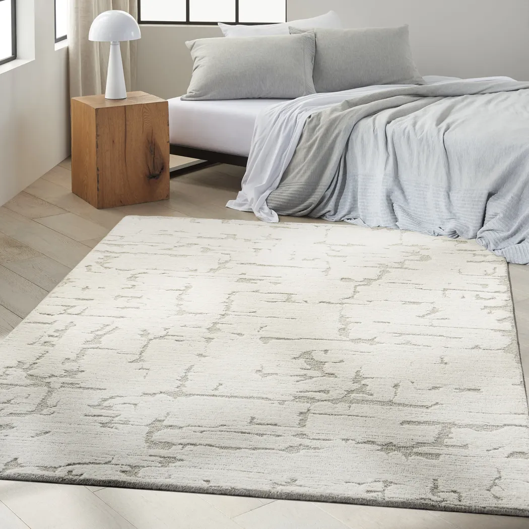 Zakir Beige 5'3 x 7'3 Rug - Thumbnail - Image 2