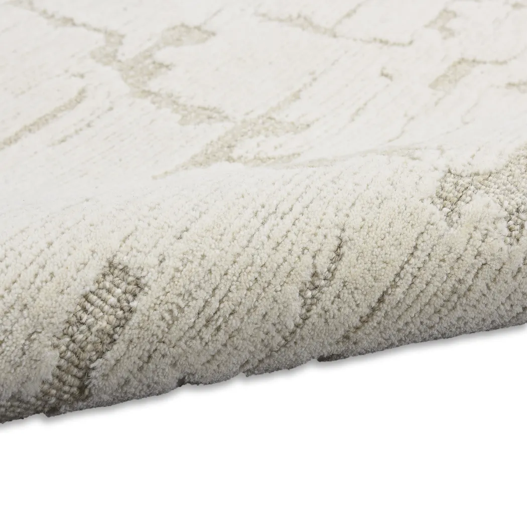 Zakir Beige 5'3 x 7'3 Rug - Thumbnail - Image 3