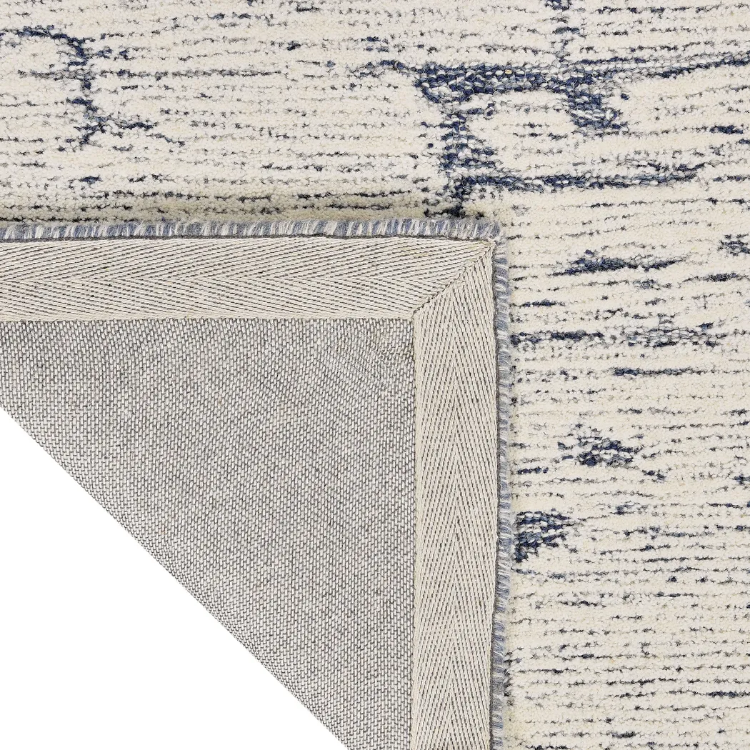 Zakir Blue 8'6 x 11'6 Rug - Thumbnail - Image 4