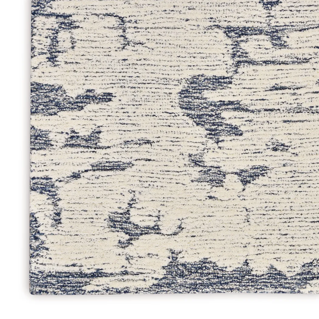 Zakir Blue 8'6 x 11'6 Rug - Thumbnail - Image 5
