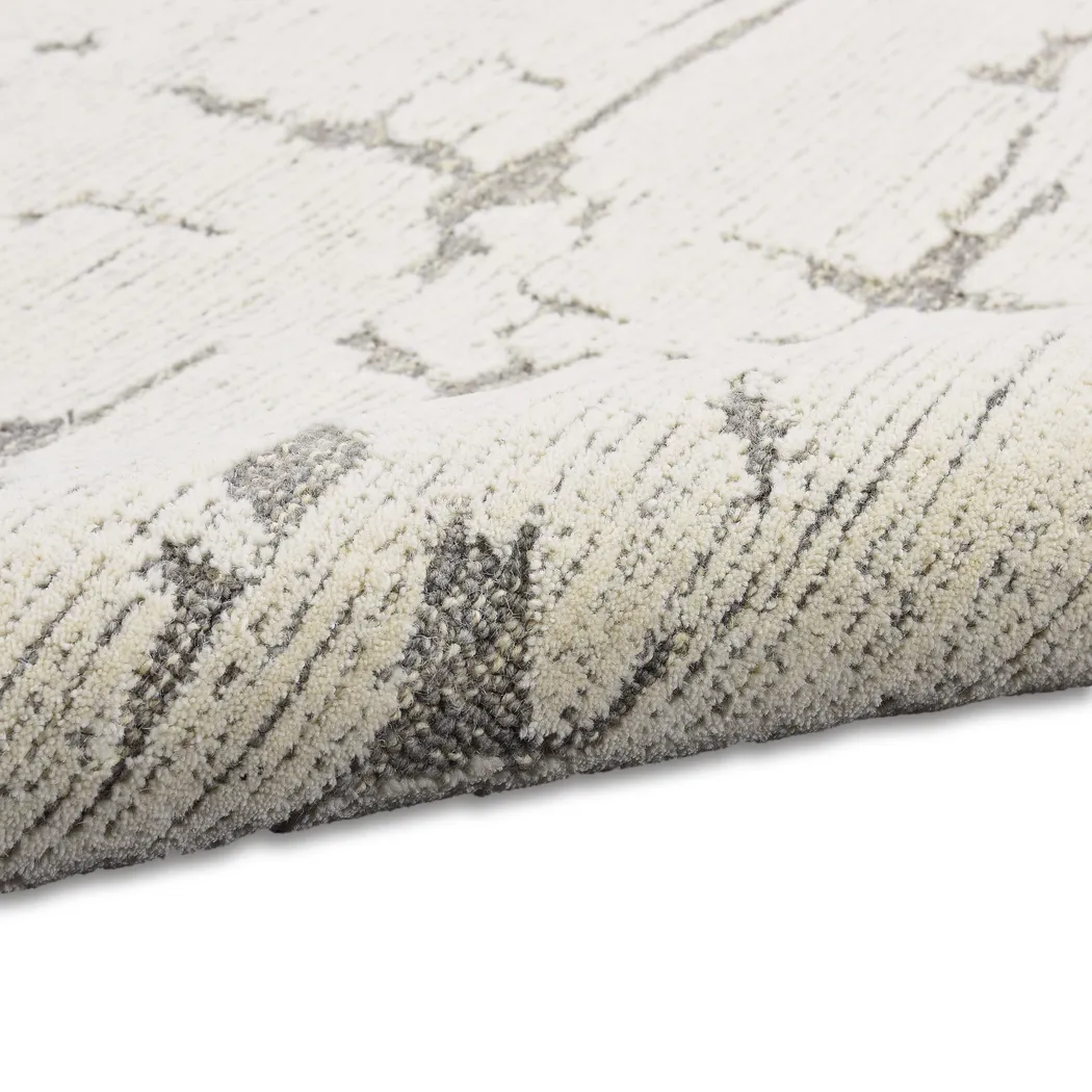Zakir Gray 5'3 x 7'3 Rug - Thumbnail - Image 3