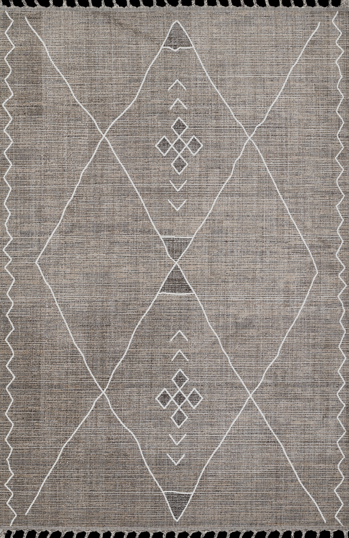 Zand Gray 5'3 x 7'6 Rug - Thumbnail - Image 1