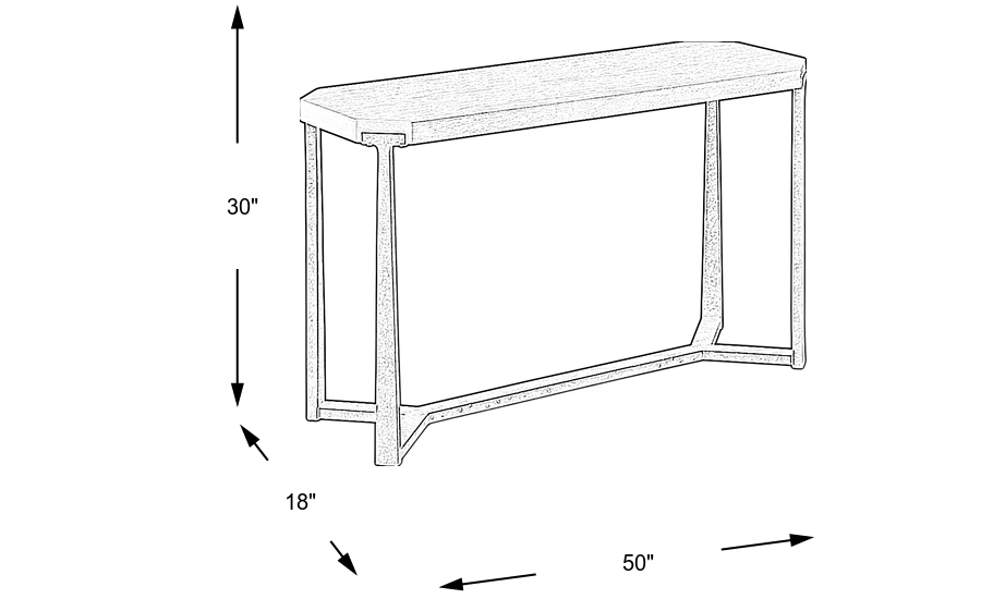 Dimension Image. Please refer to the Dimension Tab on this page for dimension details.