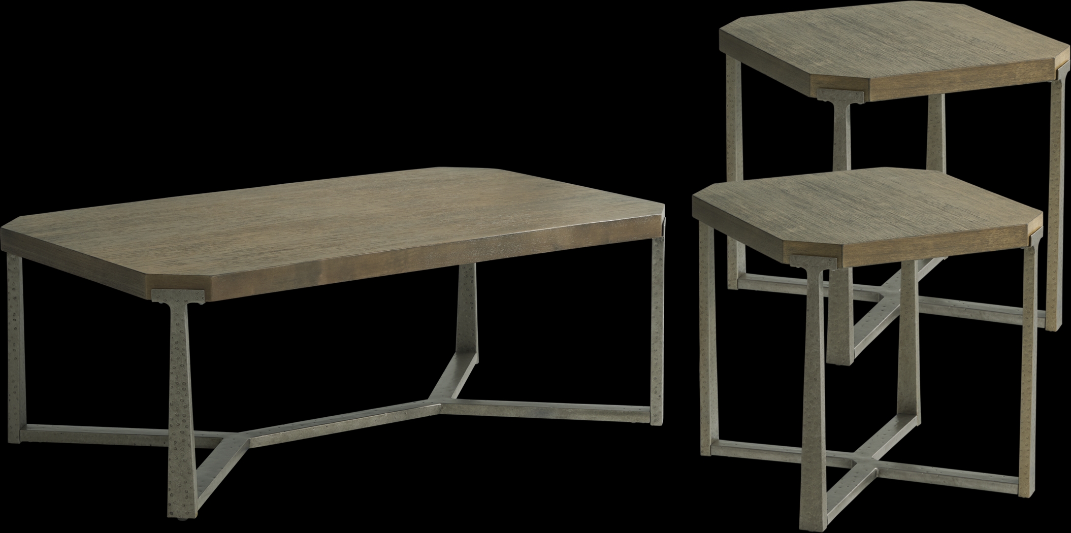 Dumont Place Light Gray 7 Pc Living Room - Thumbnail - Image 5