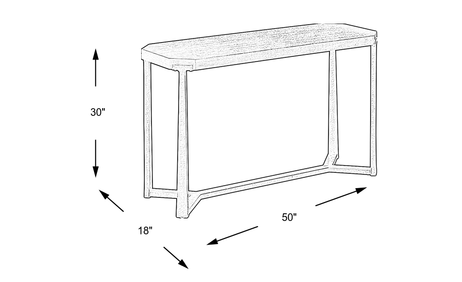 Dimension Image. Please refer to the Dimension Tab on this page for dimension details.