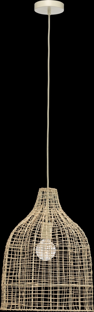 Zanzibar Place Cream Pendant - Thumbnail - Image 1