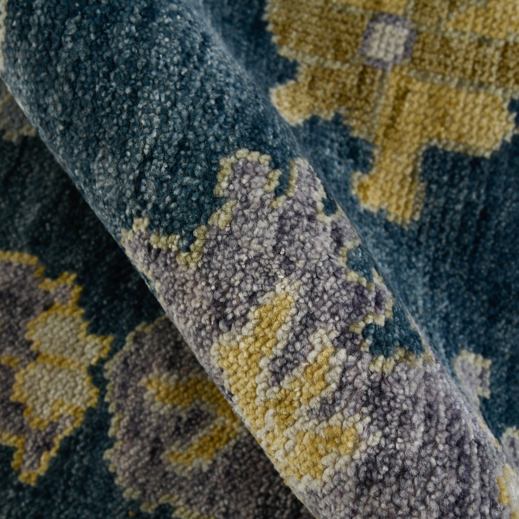 Zaola Blue 8' x 10' Rug - Thumbnail - Image 4