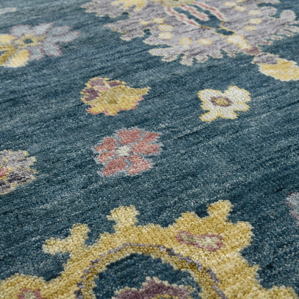 Zaola Blue 8' x 10' Rug - Thumbnail - Image 8