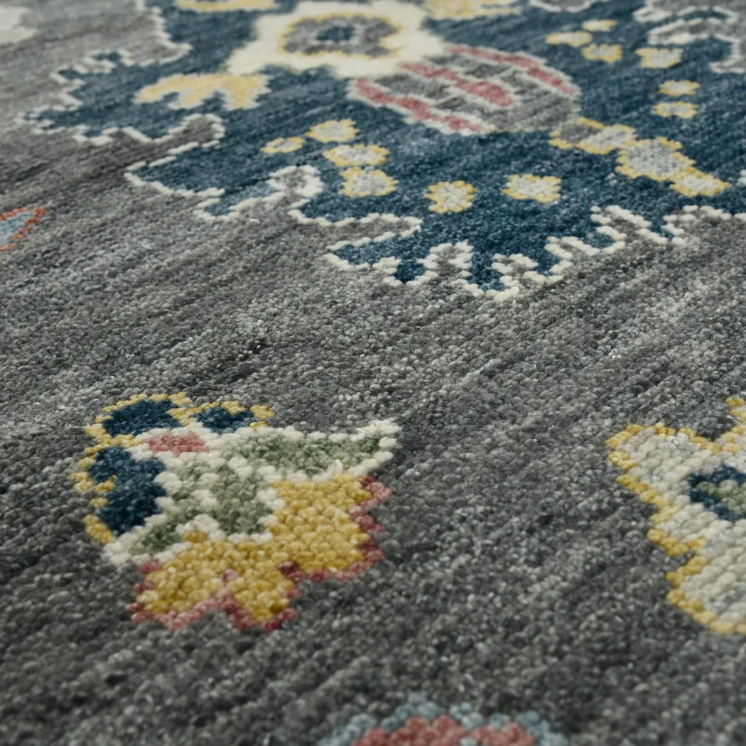 Zaola Gray 9' x 12' Rug - Thumbnail - Image 6