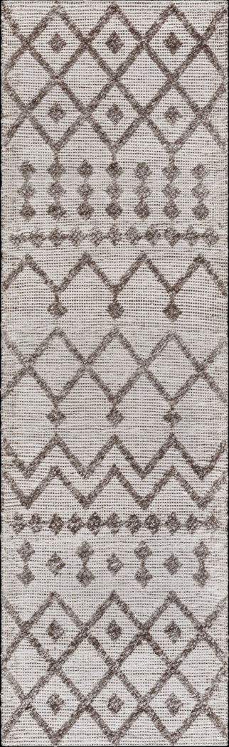 Zapolin Brown 2'5 x 8' Rug - Thumbnail - Image 1