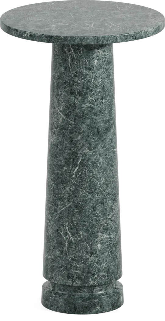 Zareen Green Marble Accent Table - Thumbnail - Image 2