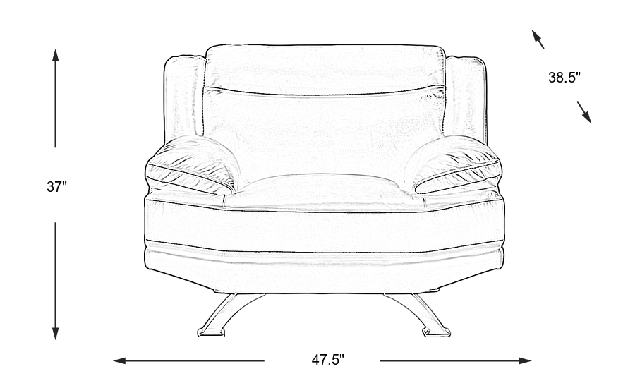 Dimension Image. Please refer to the Dimension Tab on this page for dimension details.