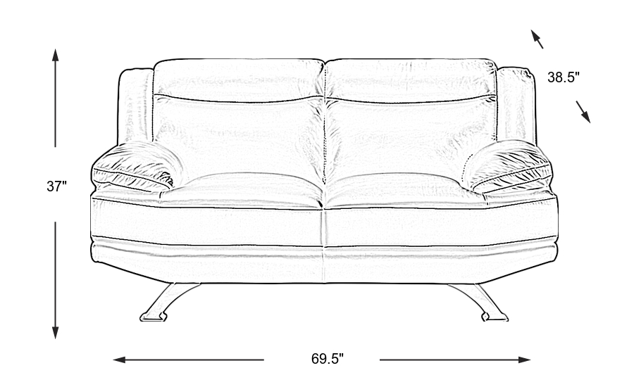 Dimension Image. Please refer to the Dimension Tab on this page for dimension details.