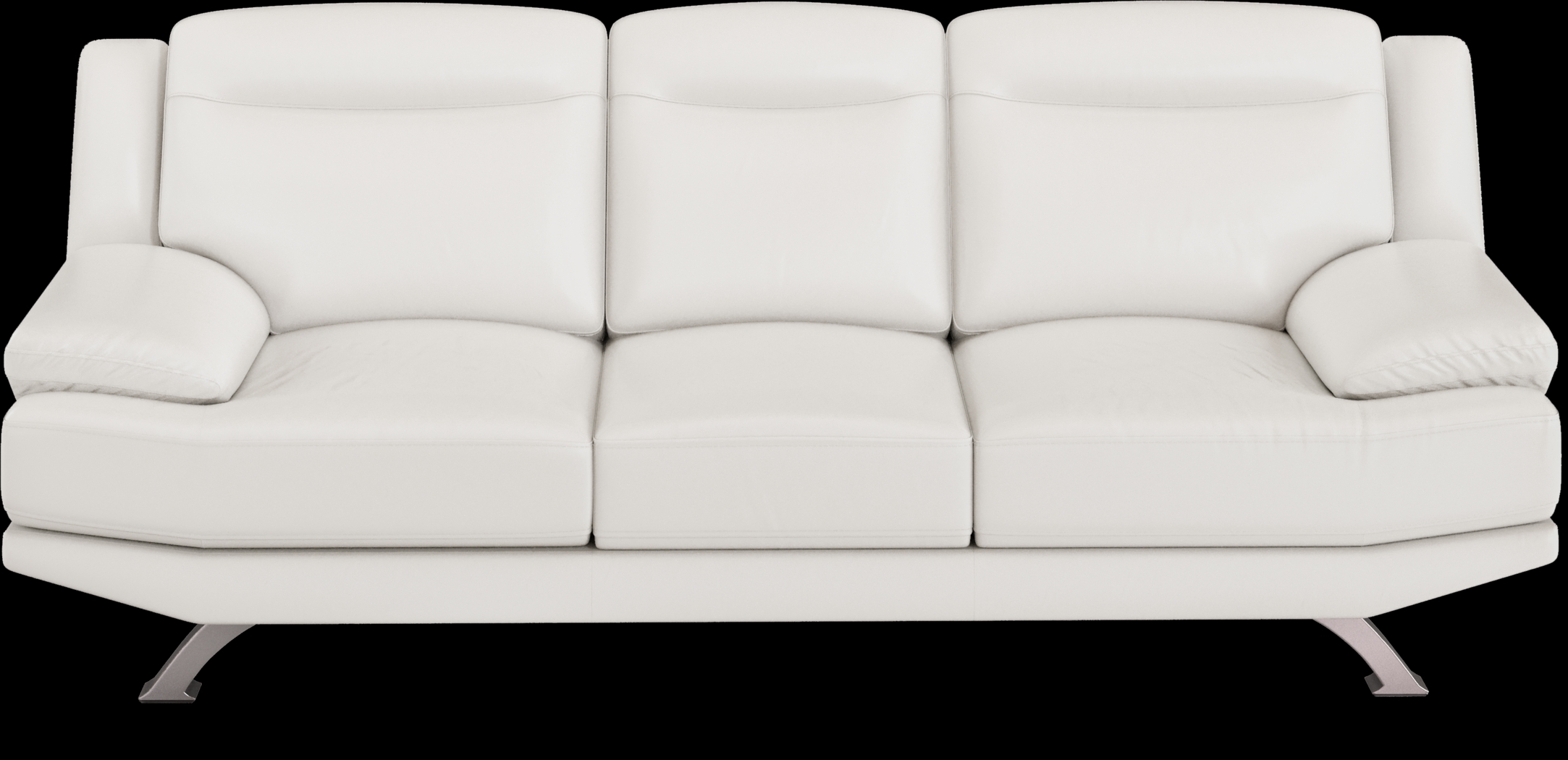 Zaria White Sofa - Thumbnail - Image 1