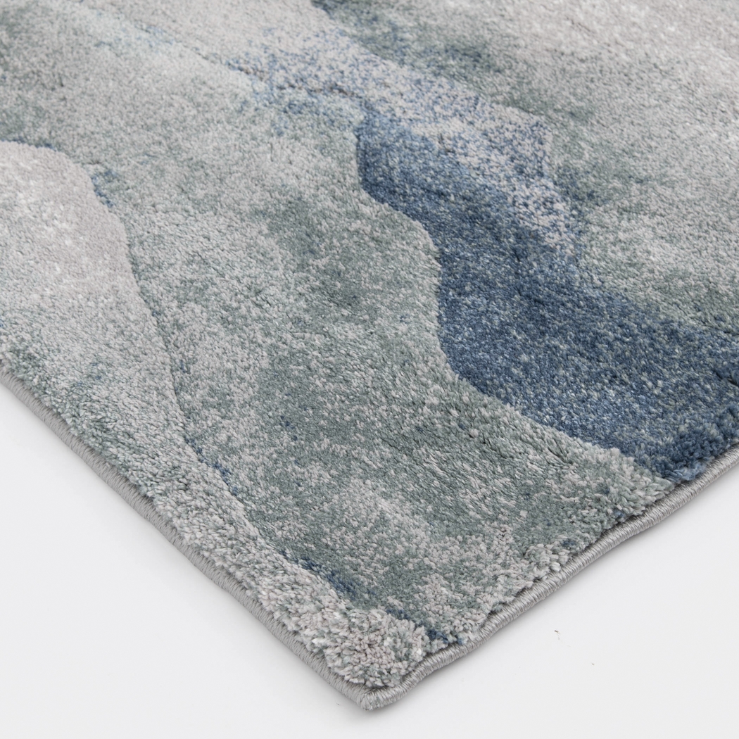Zariah Blue 5' x 7'5 Rug - Thumbnail - Image 4