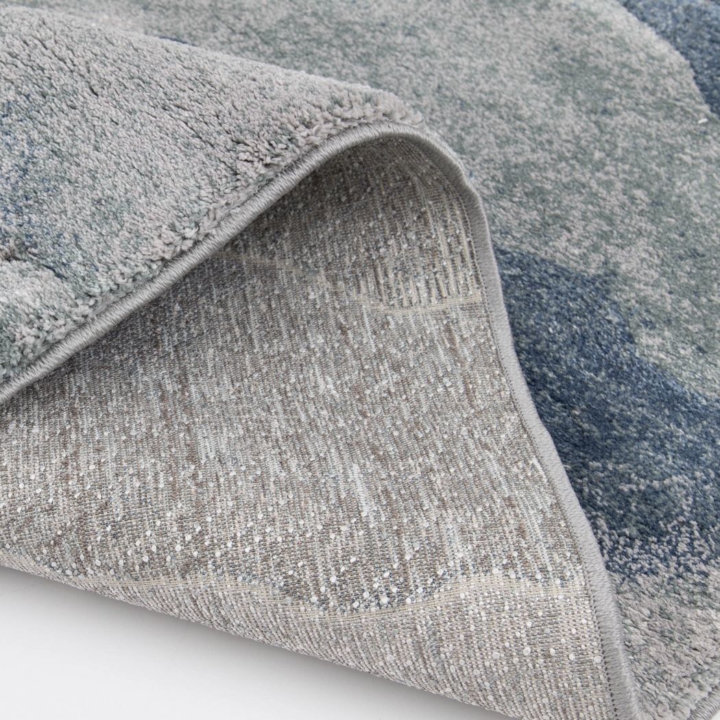 Zariah Blue 7'8 x 9'8 Rug - Thumbnail - Image 2