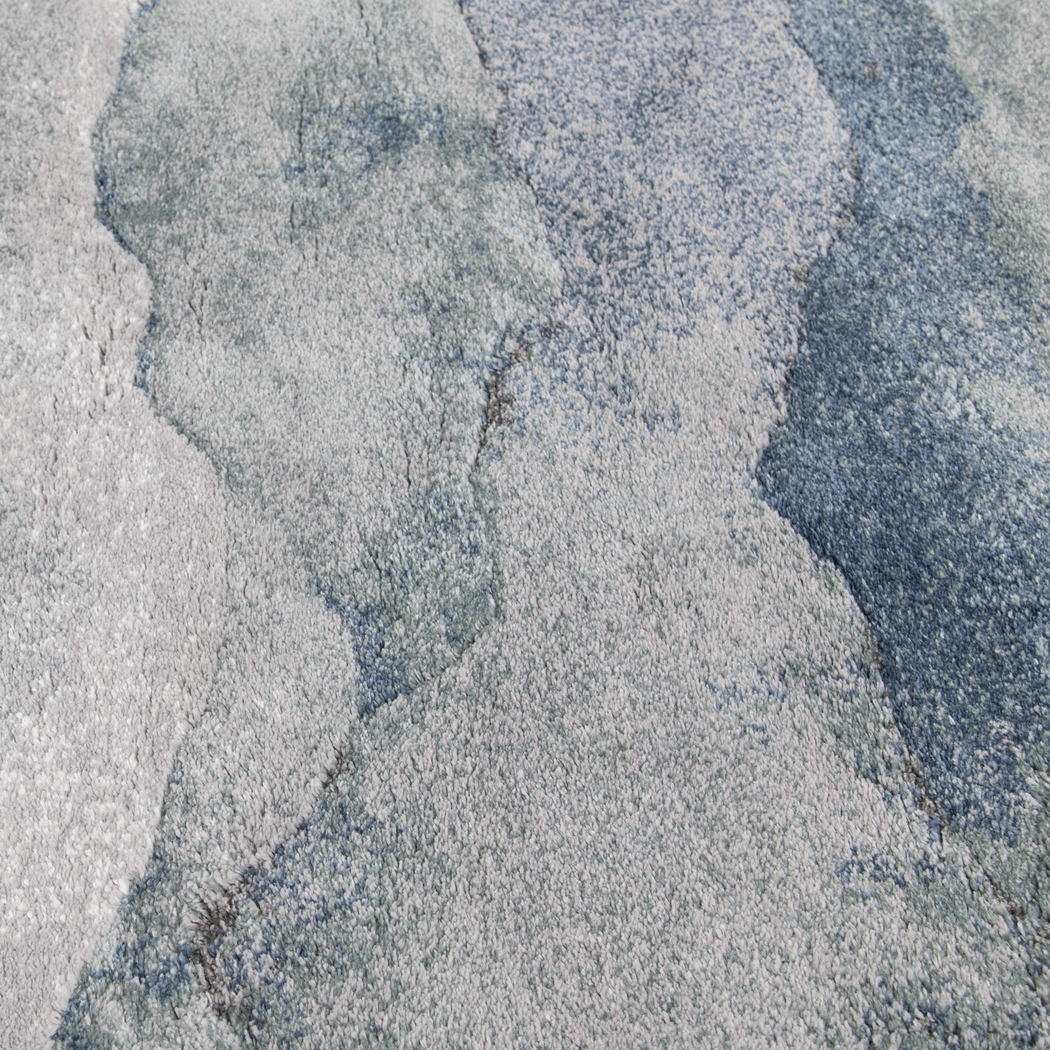 Zariah Blue 7'8 x 9'8 Rug - Thumbnail - Image 3