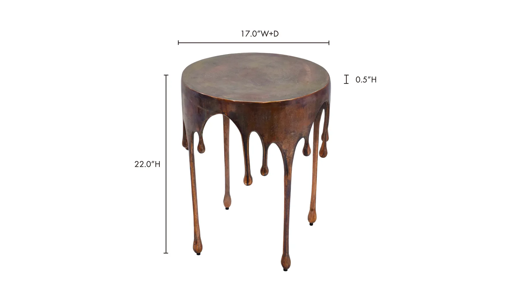 Zarok Brown Accent Table - Image 4
