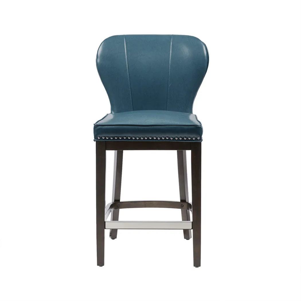 Zarroll Blue Counter Height Stool - Thumbnail - Image 5