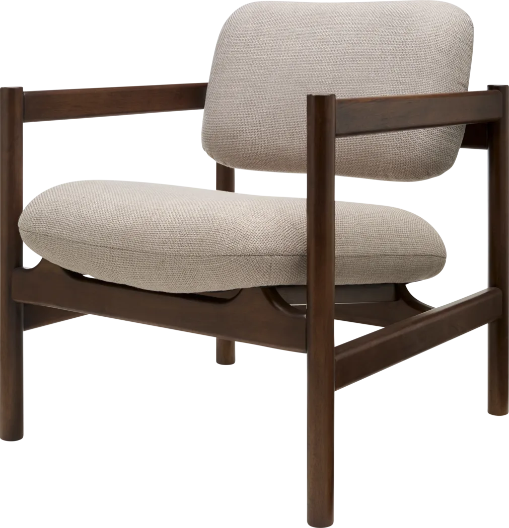 Zarru Light Gray Accent Chair - Thumbnail - Image 1