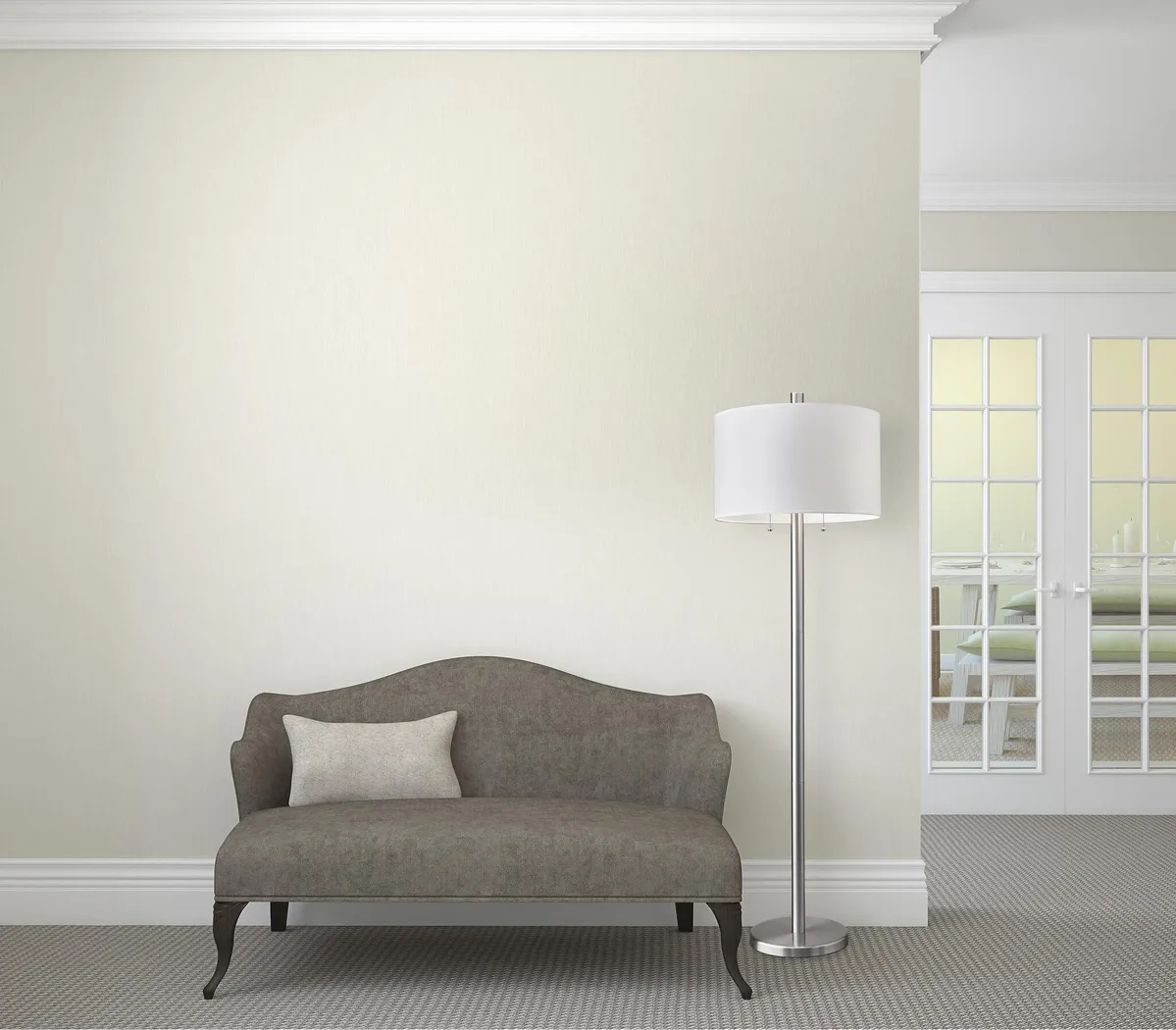 Zavian Silver Floor Lamp - Thumbnail - Image 2