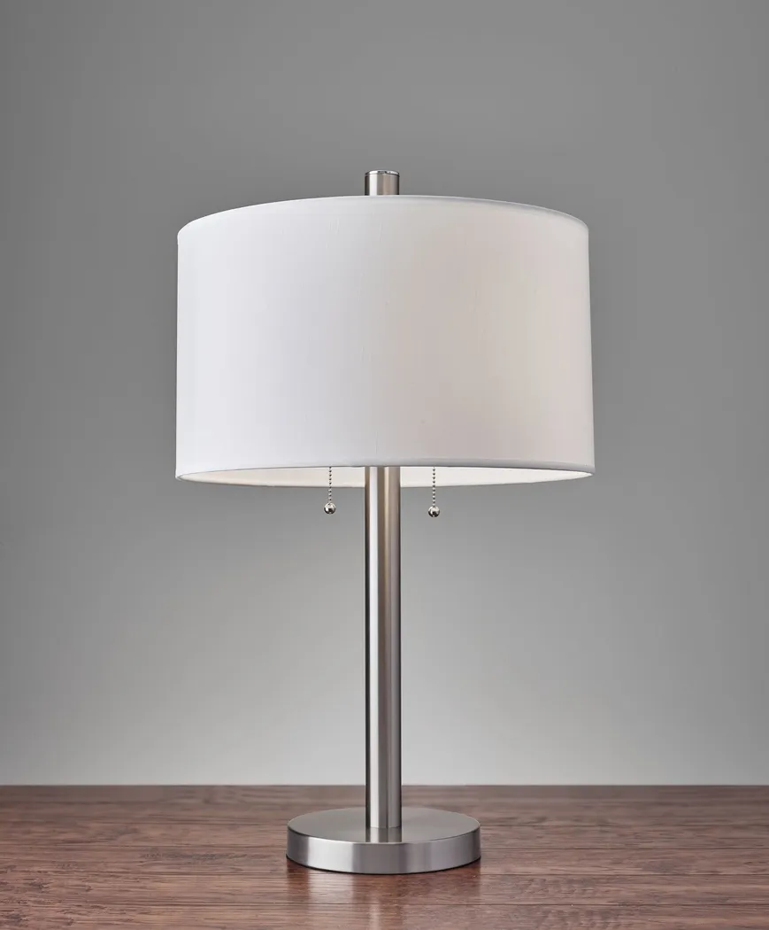 Zavian Silver Lamp - Thumbnail - Image 2