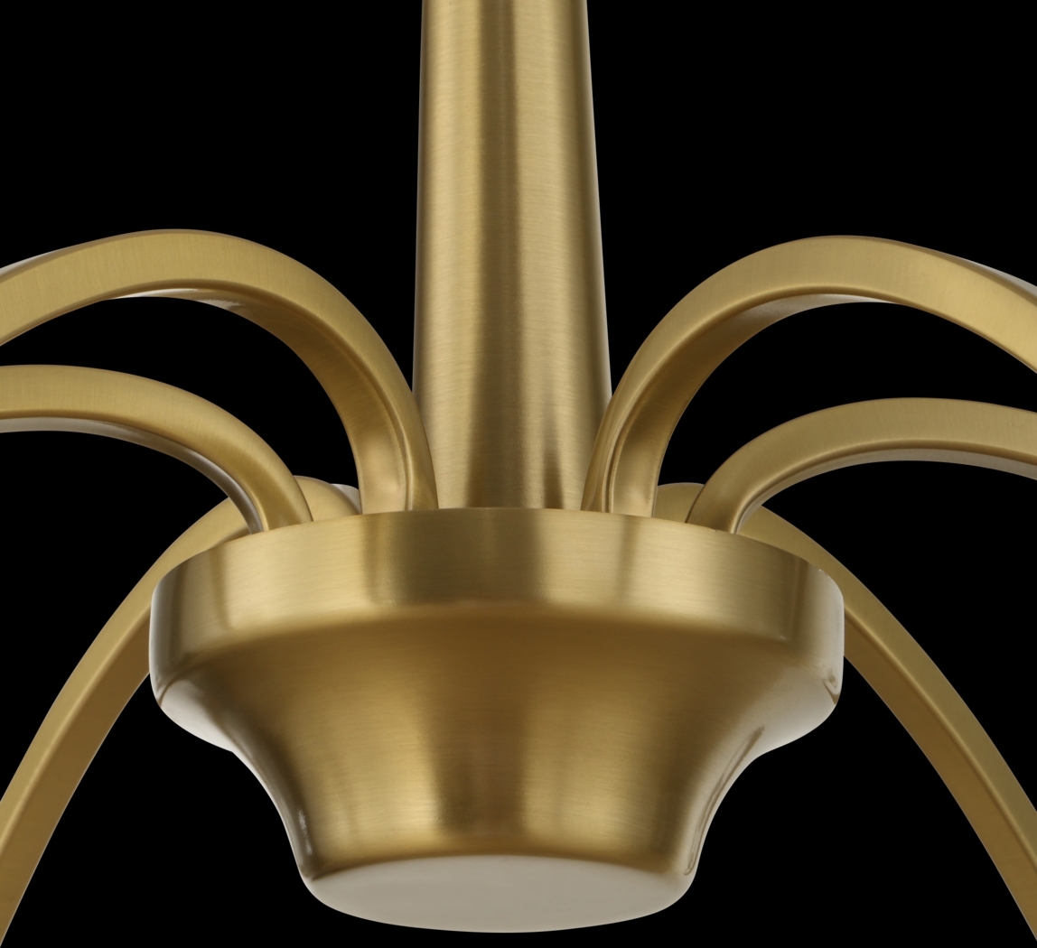 Zavir Brass Chandelier - Thumbnail - Image 4