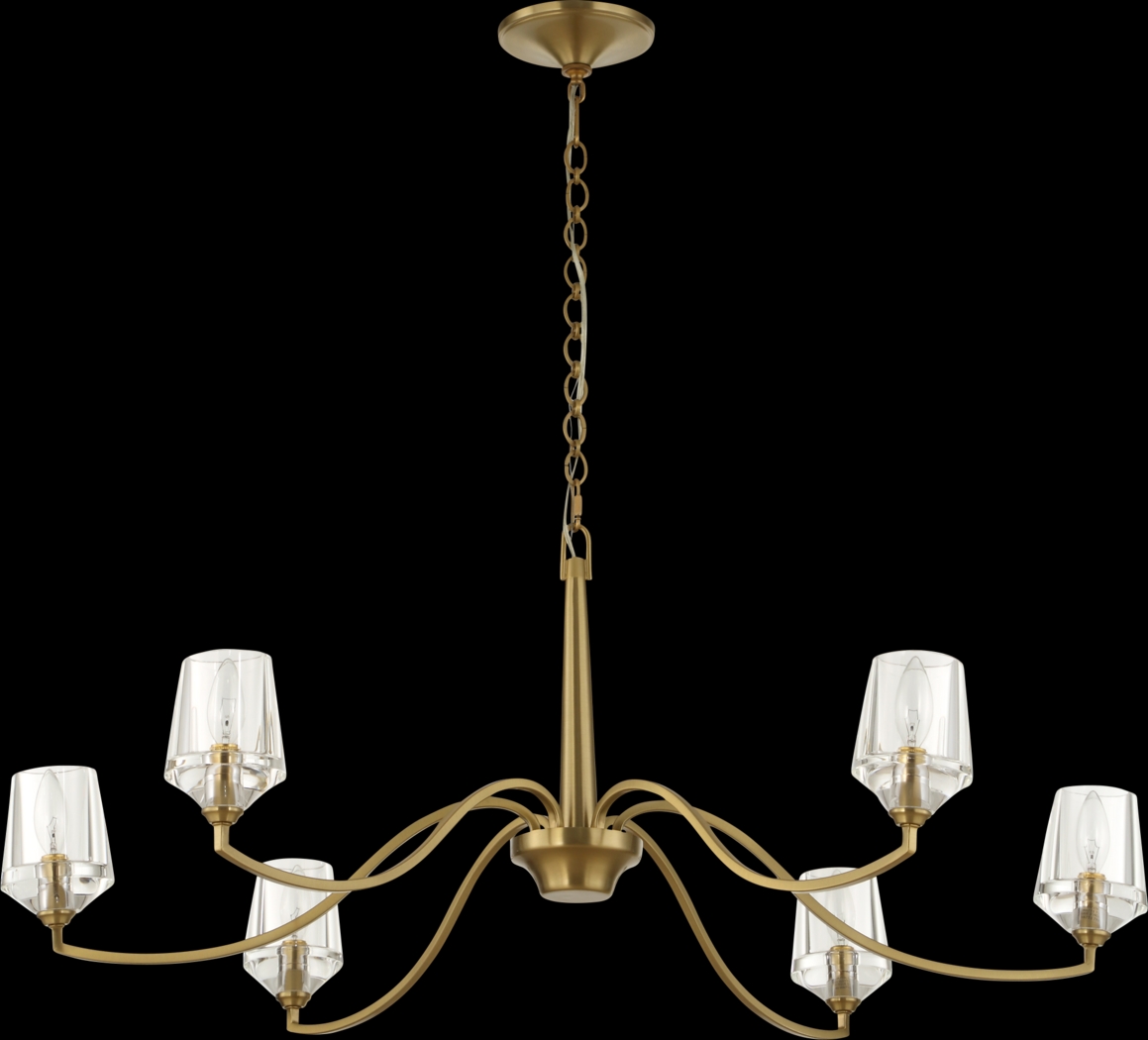 Zavir Brass Chandelier - Thumbnail - Image 5