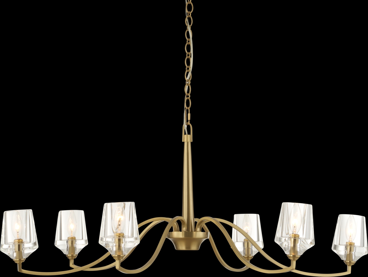 Zavir Brass Chandelier - Thumbnail - Image 7