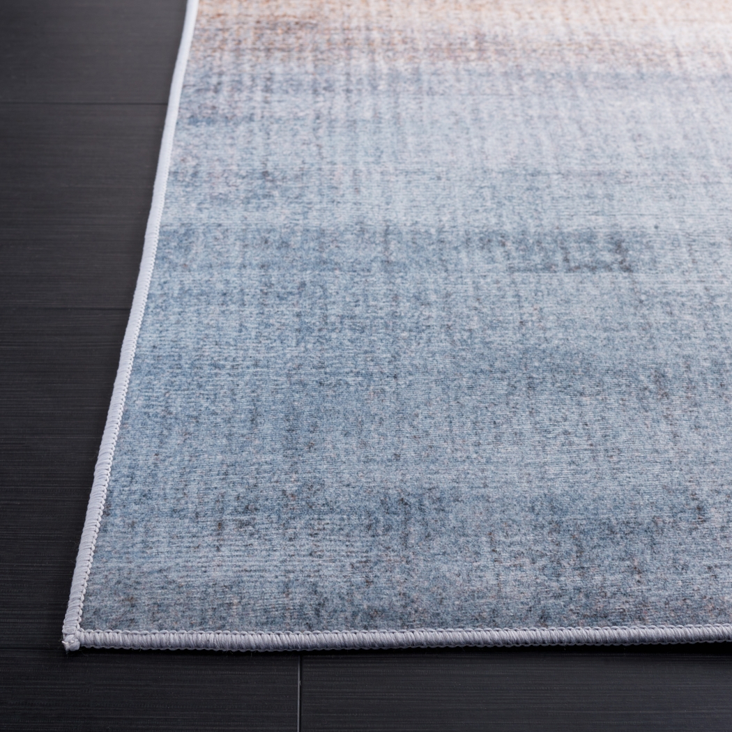 Zavo Gray/Rust 5' x 8' Rug - Thumbnail - Image 3