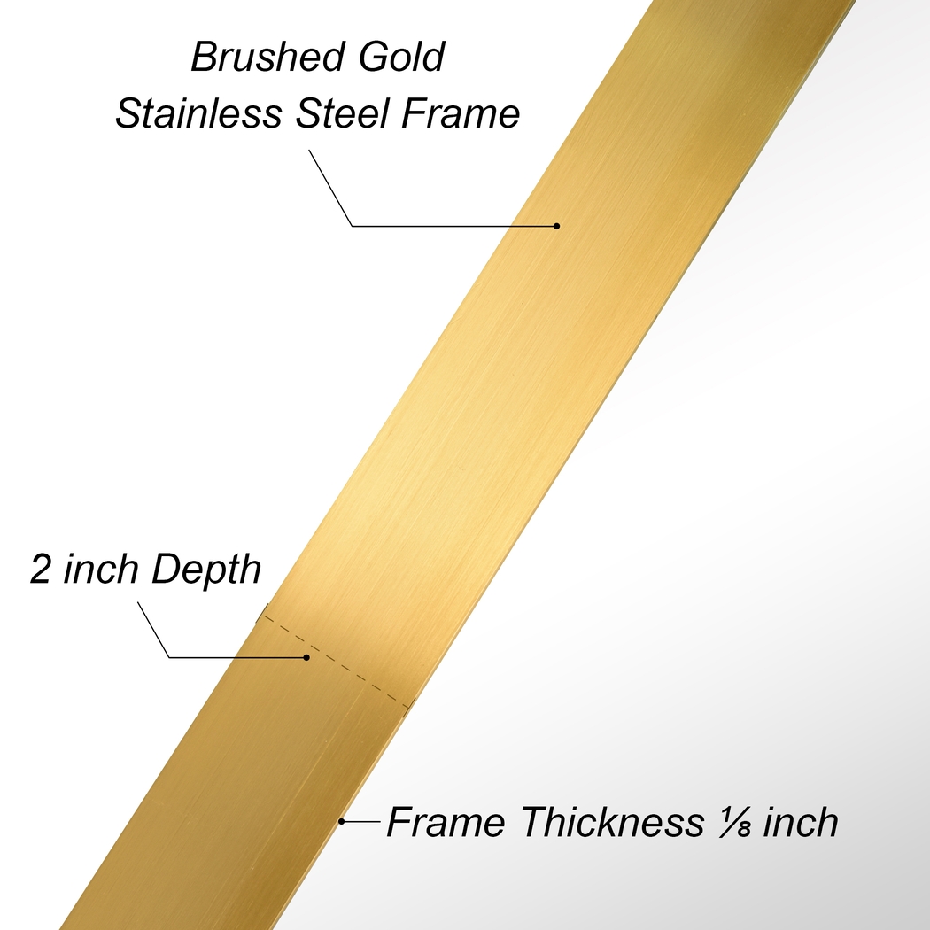 Zaylee Gold Mirror - Thumbnail - Image 6