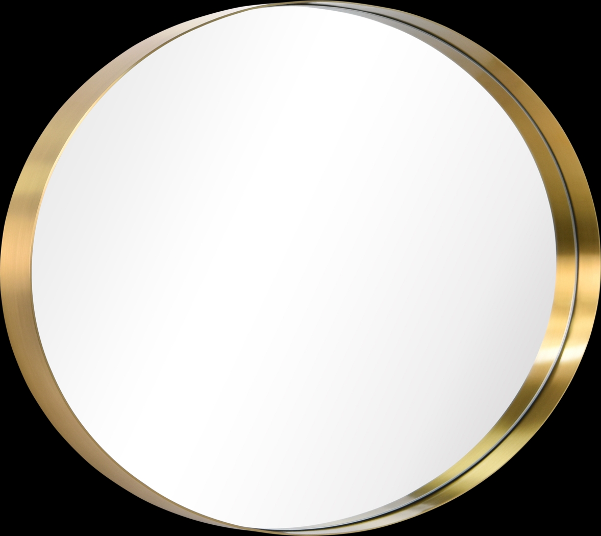 Zaylee Gold Oval Mirror - Thumbnail - Image 4