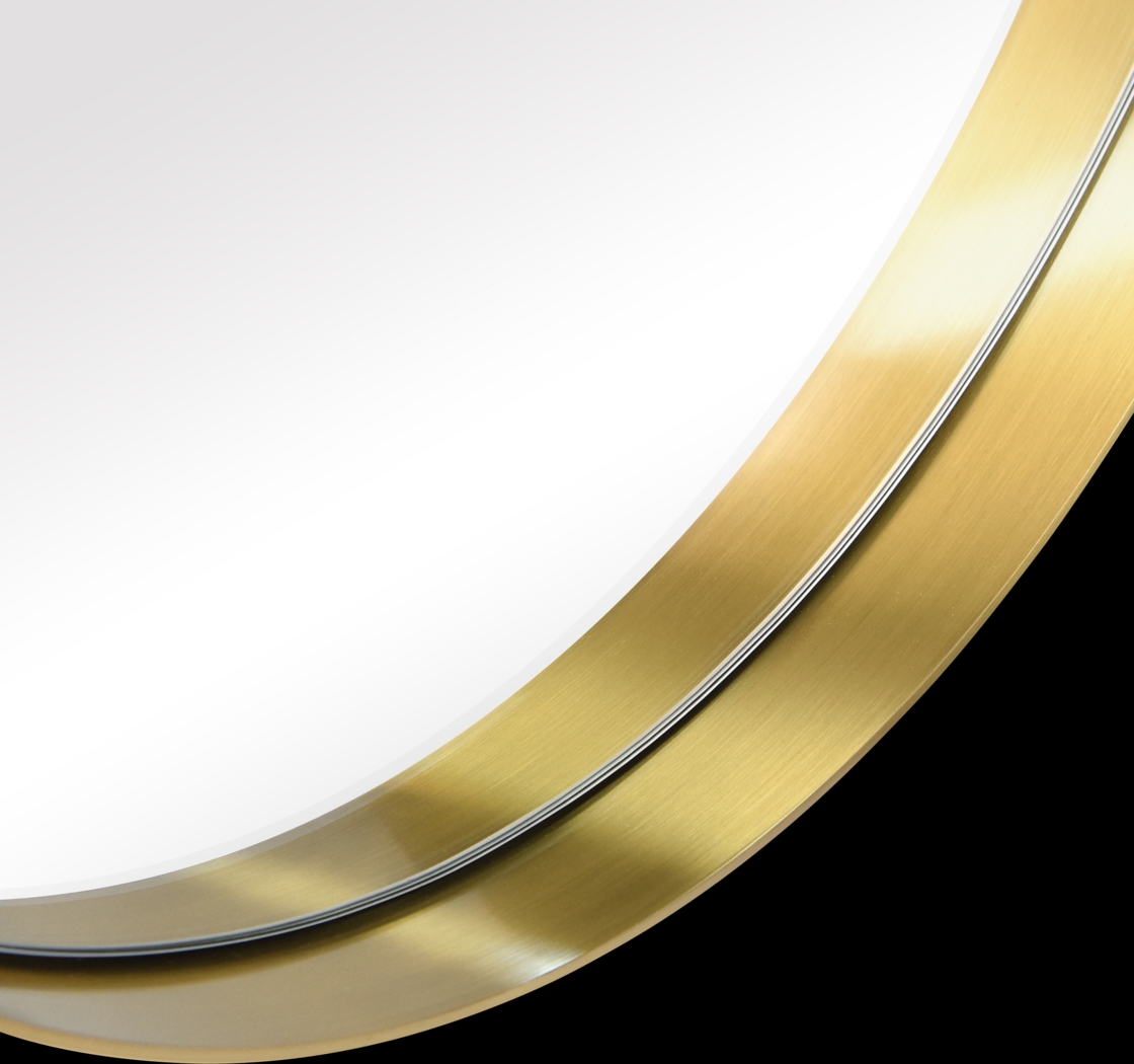 Zaylee Gold Oval Mirror - Thumbnail - Image 5