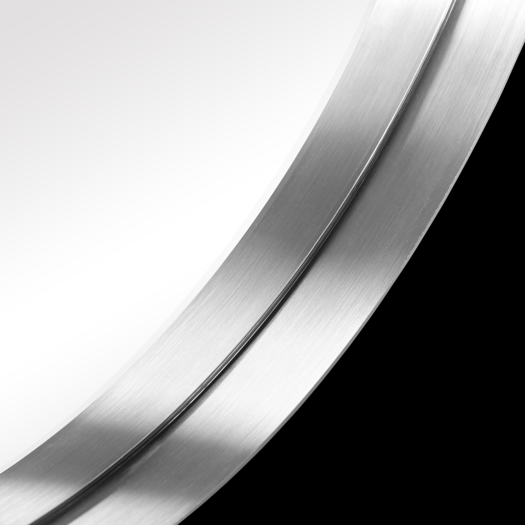 Zaylee Silver Round Mirror - Thumbnail - Image 3