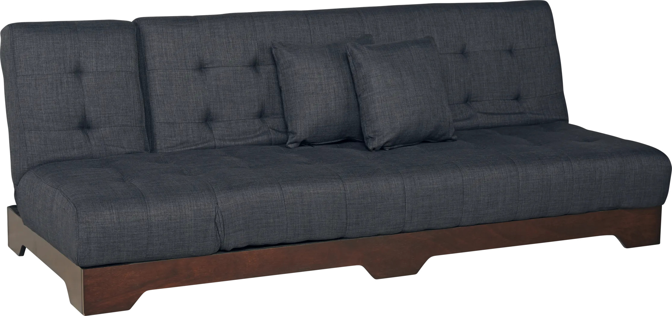 Kids Zayn Blue Gray Futon - Thumbnail - Image 1
