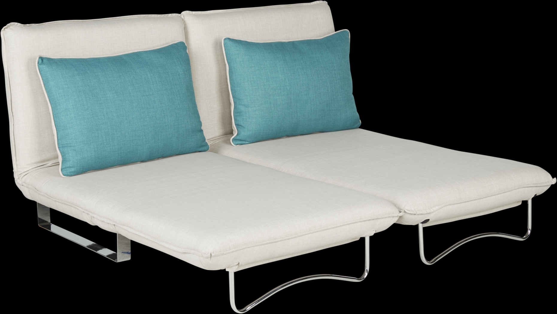 Kids Zayn Cream Futon - Thumbnail - Image 3