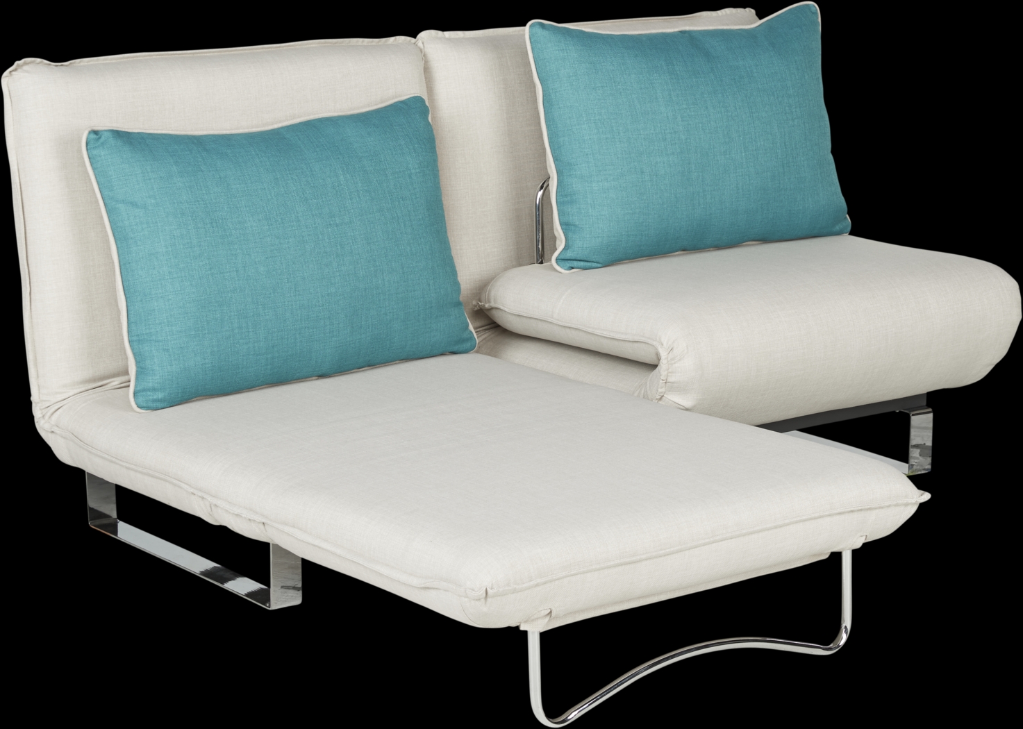 Kids Zayn Cream Futon - Thumbnail - Image 5