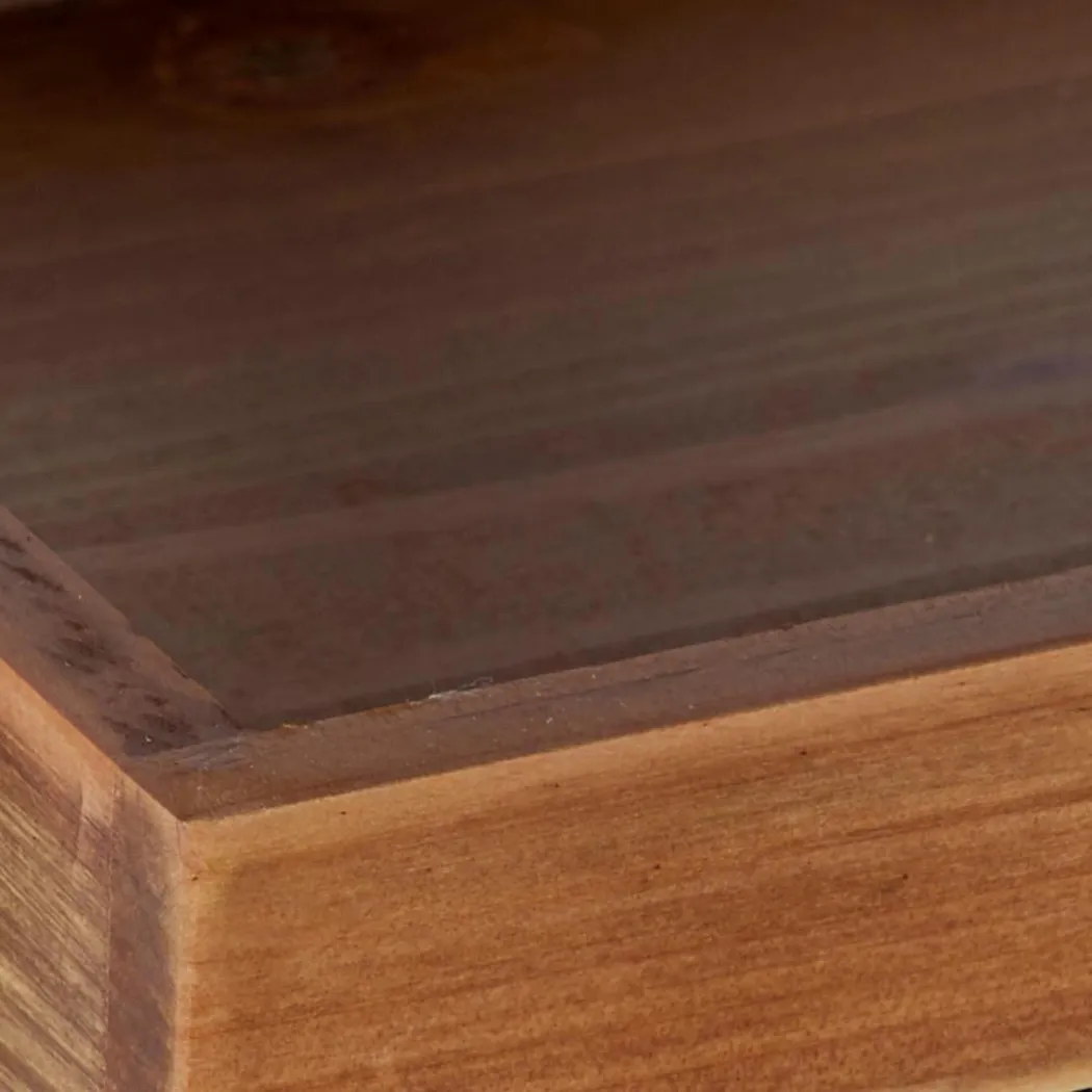 Zayru Brown Wall Shelf - Thumbnail - Image 6