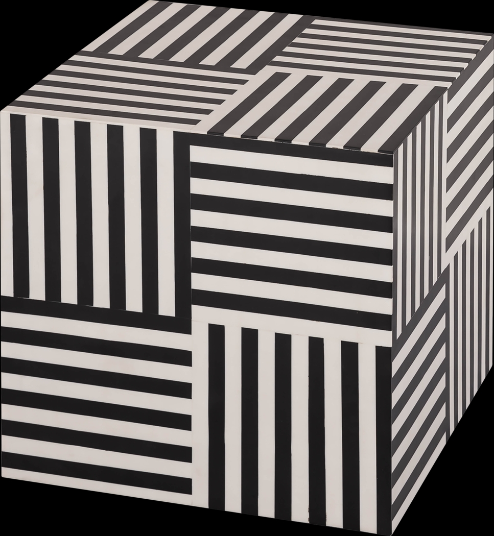 Zeaux Black Accent Table - Thumbnail - Image 4